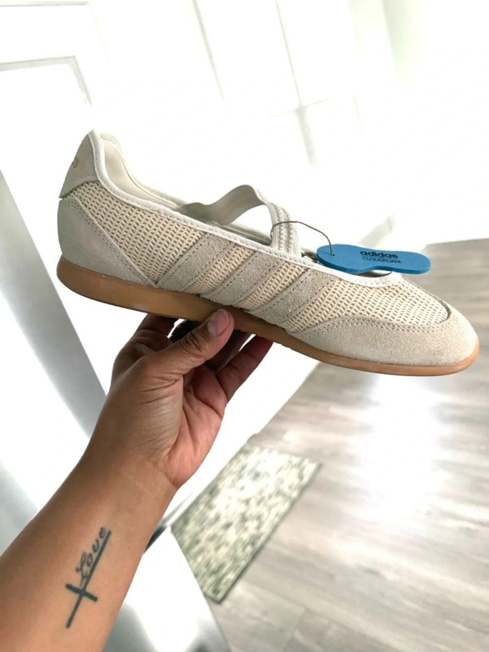 NEW - Adidas Barreda Mary Jane flats 🤍 - Picture 3 of 10